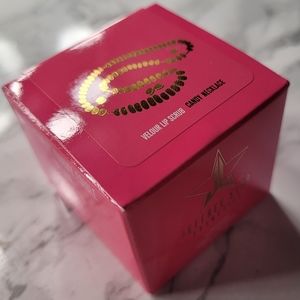 Velour candy necklace lip scrub